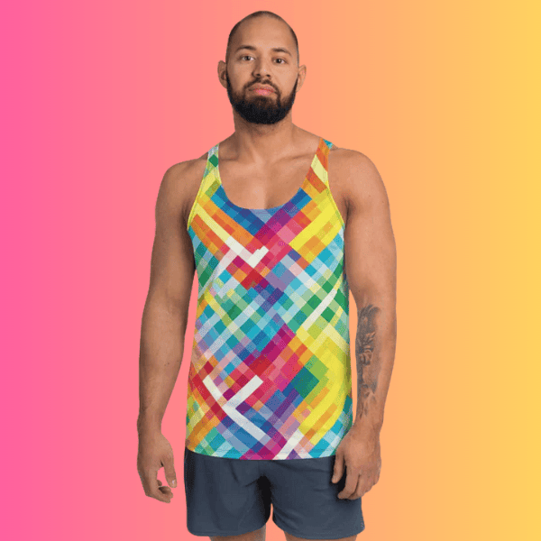 Vibrant Festival Tank Top - Your Go-To for Raves and EDM Events
