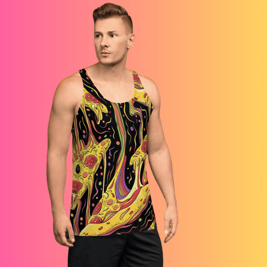 Vibrant Festival Tank Top - Soft and Eclectic Fit for Rave Lovers