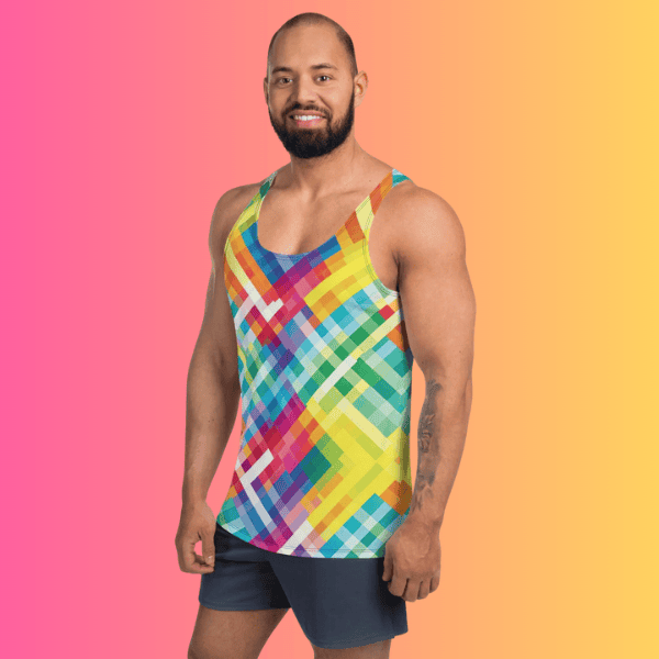 Vibrant Festival Tank Top - Your Go-To for Raves and EDM Events