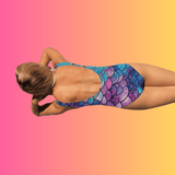 Festival-Ready One-Piece Swimsuit for Rave Vibes