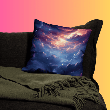 Vibrant Space Pillow - Ultimate Comfort for Rave Adventures