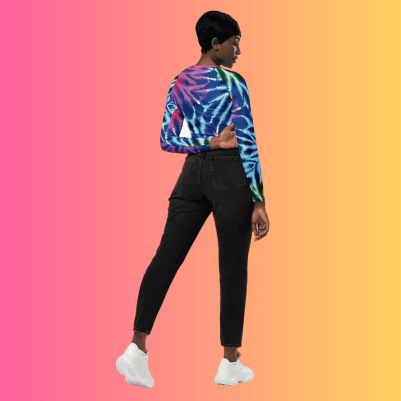 Woman's Festie Long-Sleeve Crop Top's
