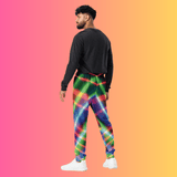 Electric Neon Joggers for Raves and Festivals – Festival Attire for EDM Lovers
