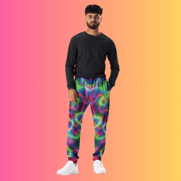 Electric Neon Joggers for Raves and Festivals – Glow in the Night!