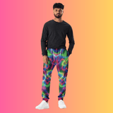 Electric Neon Joggers for Raves and Festivals – Glow in the Night!