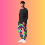 Electric Neon Joggers for Raves and Festivals – Vibrant, Comfortable Dance Wear