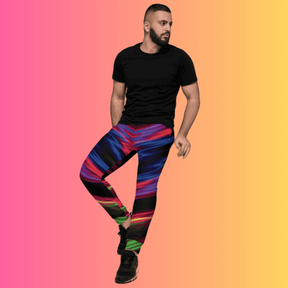 Electric Neon Rave Joggers - Glow and Flow at Every Festival