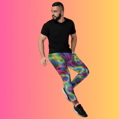 Electric Neon Joggers for Raves and Festivals – Glow in the Night!