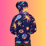 Cosmic Vibes Unisex Hoodie for EDM Enthusiasts - EDMFestieGear.com