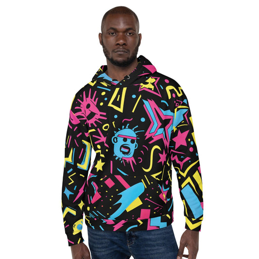 Neon Crazy Unisex Festival Hoodie - EDMFestieGear.com