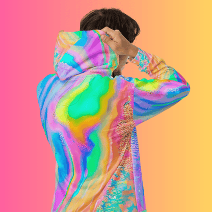 Eco-Conscious Unisex Zip Hoodie - Ideal for Music Festivals