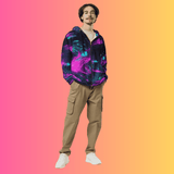 Unisex Eco-Friendly Zip Hoodie for Festival Vibes