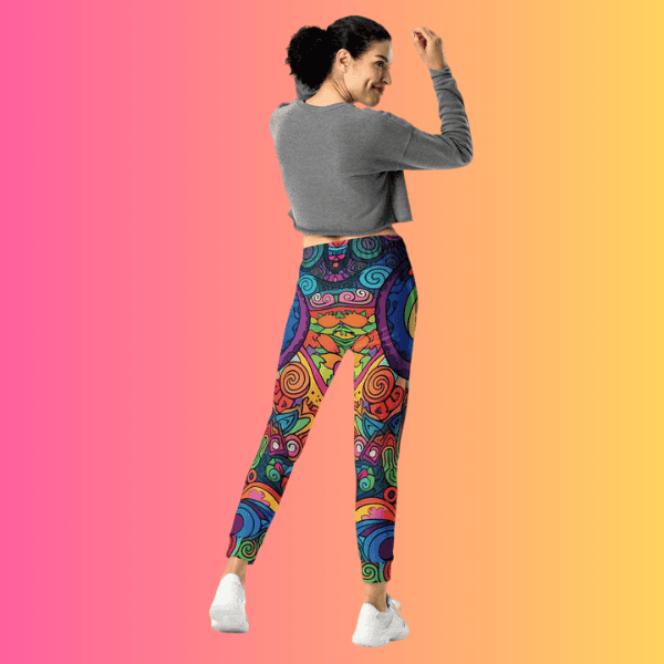 Vibrant Festival Joggers for Women - Ultimate Rave Ready Gear