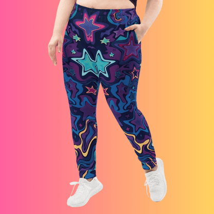 Vibrant Women's EDM Festival Joggers for Ultimate Rave Comfort and Style