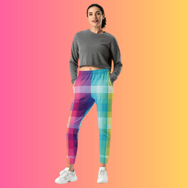 Psychedelic Trippy Rave Joggers for Women - Festival Ready