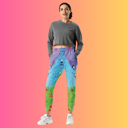 Eco-Friendly Vibrant Women's Joggers for Music Festivals