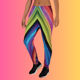Vibrant Eco-Friendly Festival Joggers for Women - Perfect for Raves and Music Festivals