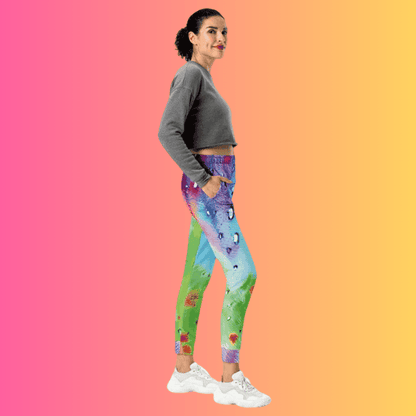 Eco-Friendly Vibrant Women's Joggers for Music Festivals