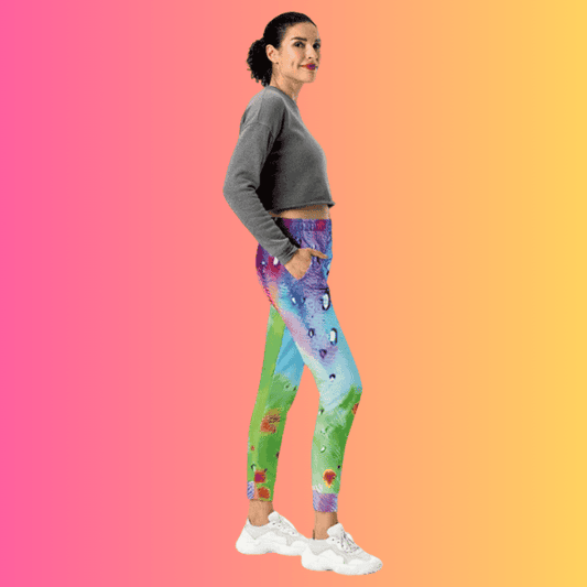 Eco-Friendly Vibrant Women's Joggers for Music Festivals