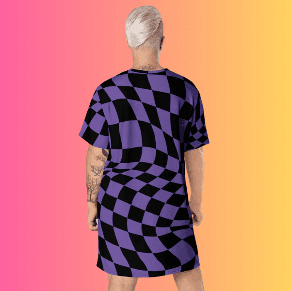 Custom Versatile Festival T-Shirt Dress for EDM Vibes