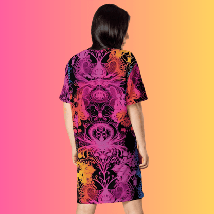 Chill Vibes T-Shirt Dress for Festivals and Everyday Adventures