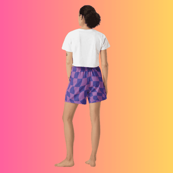 Vibrant All-Over Print Unisex Athletic Long Shorts for Festivals and Adventures