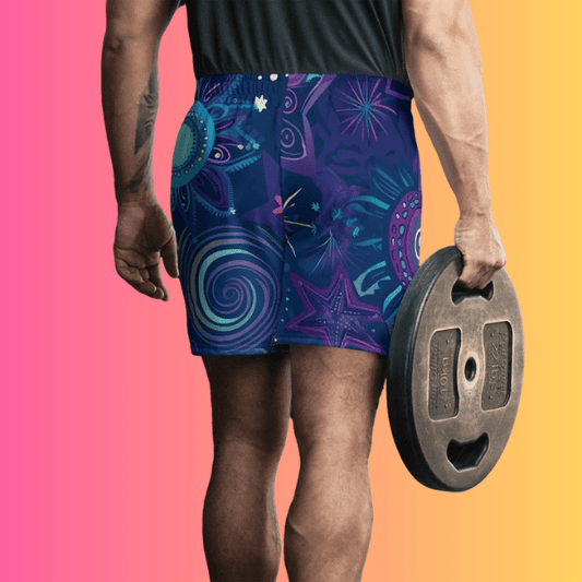 Unisex Festival-Ready All-Over Print Athletic Long Shorts