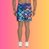 All-Over Print Unisex Athletic Long Shorts for Festivals and Raves