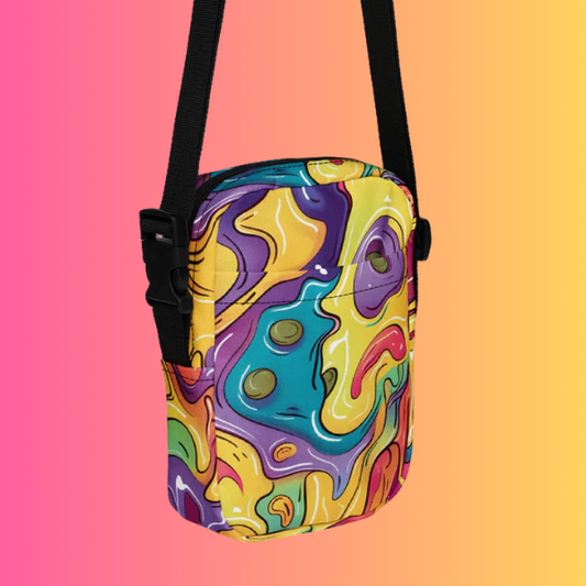 Playful Utility Crossbody Bag - Perfect for Festivals - EDMFestieGear.com