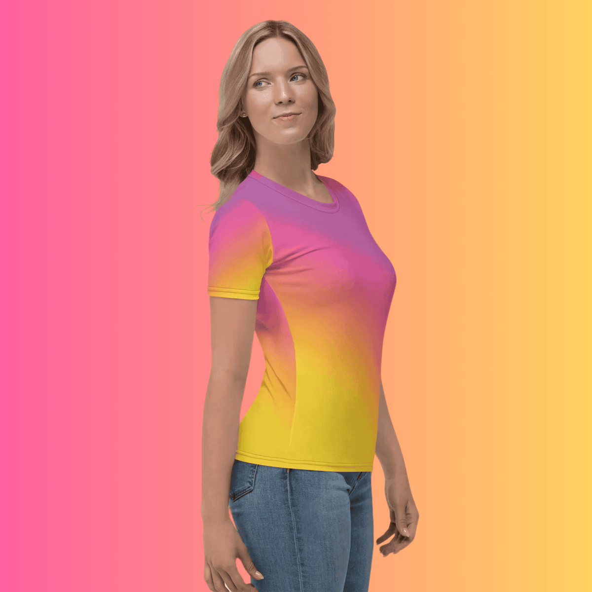 Radiant Festival Women’s T-Shirt - EDM Vibes Unleashed