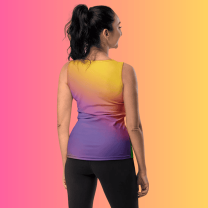Vibrant Festival Tank Top for EDM Raves - Ultimate Rave Wear
