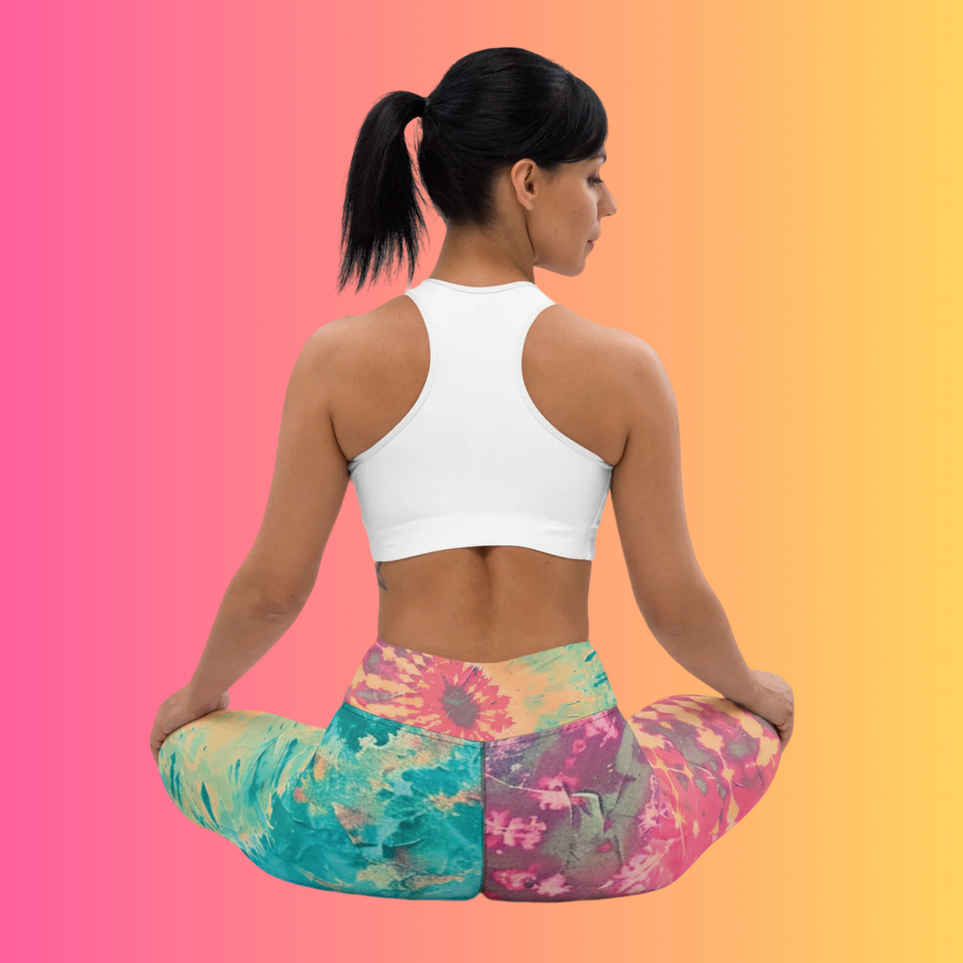Custom Tie-Dye Yoga Leggings for Raves & Festivals - EDMFestieGear.com