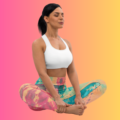 Custom Tie-Dye Yoga Leggings for Raves & Festivals - EDMFestieGear.com