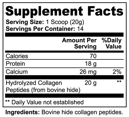Headbanger Grass-Fed Hydrolyzed Collagen Peptides