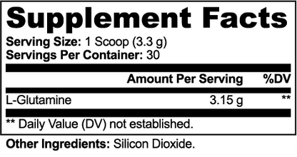 Bounce Back L-Glutamine Blend
