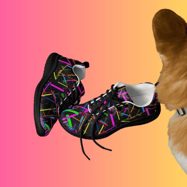 Men's Vibrant Festival Athletic Shoes for EDM Events