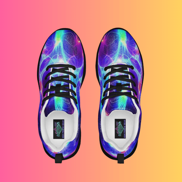 Men's Playful Festival-Ready Athletic Shoes for EDM Lovers