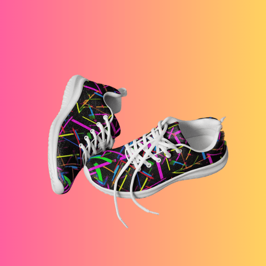 Men's Vibrant Festival Athletic Shoes for EDM Events