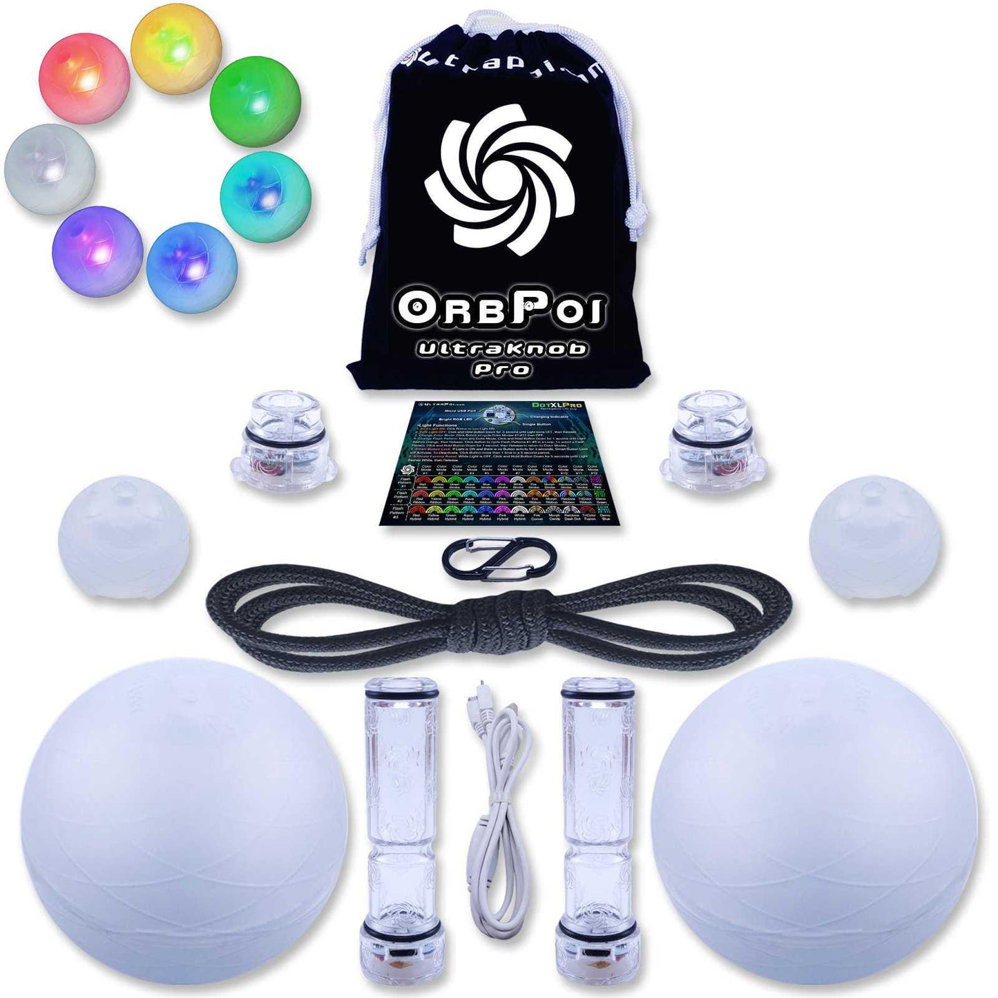 OrbPoi LED Contact Poi